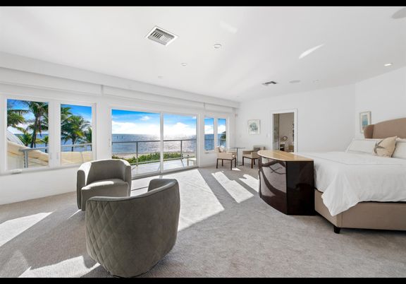 Bedroom, Interior, Recessed Lighting, Water