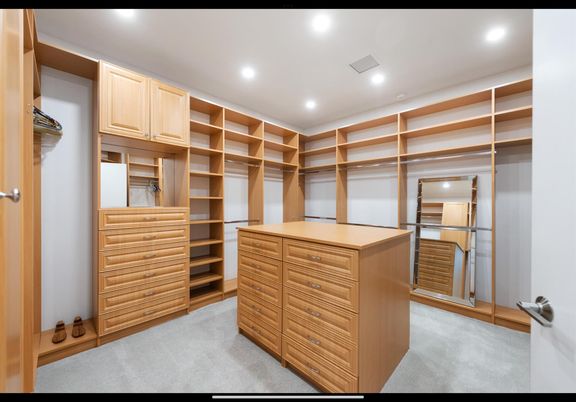 Interior, Recessed Lighting, Walk-in Closets