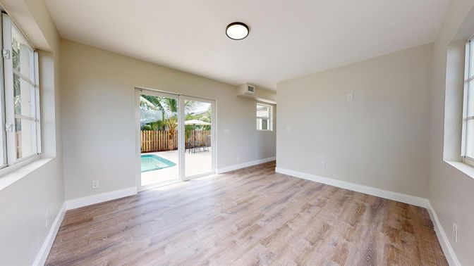 Empty room, Interior, Wood Texture Flooring