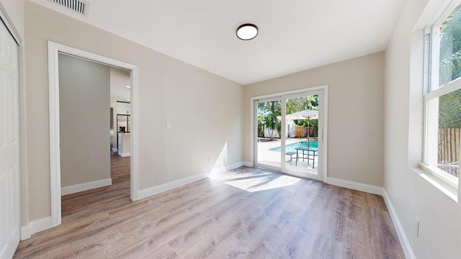 Empty room, Interior, Wood Texture Flooring
