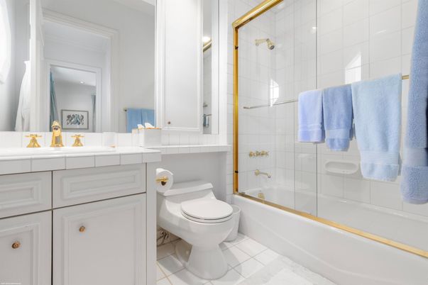 Bathroom, Glass Shower, Interior, Tile Countertops