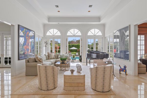 Interior, Living room, Piano, Recessed Lighting