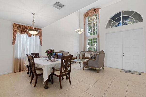Dining room, Interior, Pendant Lights