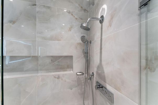 Bathroom, Glass Shower, Interior