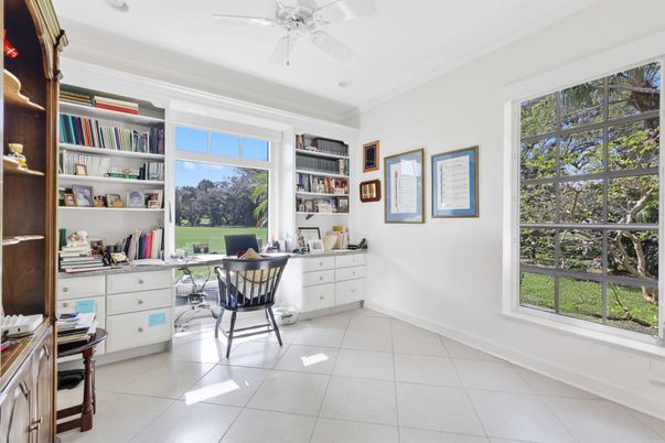 Home Office, Interior, Recessed Lighting