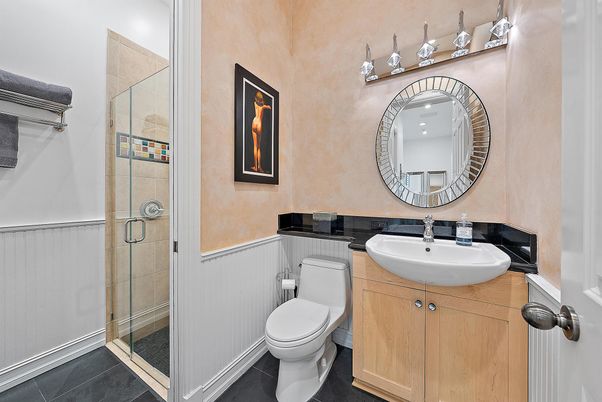 Bathroom, Glass Shower, Interior