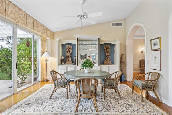 Dining room, Interior, Wood Texture Flooring