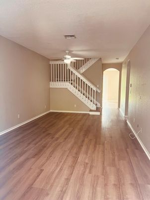 Empty room, Interior, Wood Texture Flooring