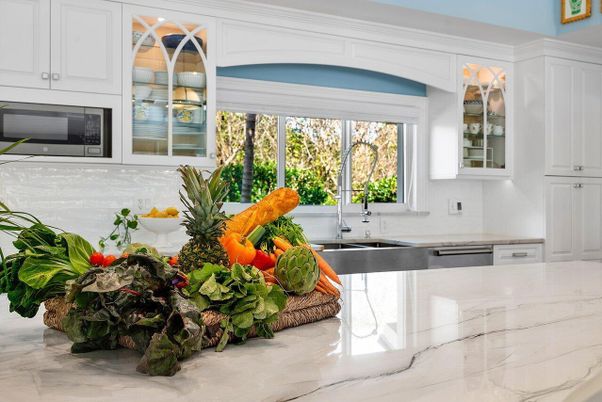 Interior, Kitchen, Marble