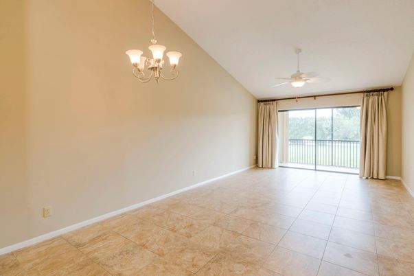 Chandelier, Empty room, Interior