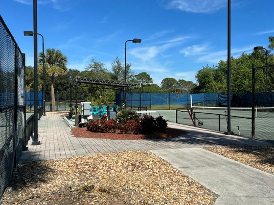 Exterior, Tennis Courts