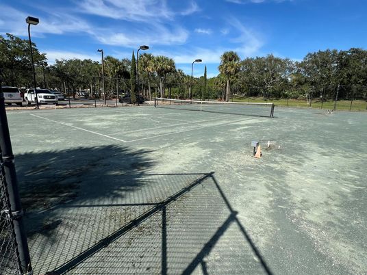 Exterior, Tennis Courts