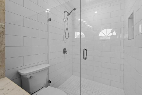 Bathroom, Glass Shower, Interior
