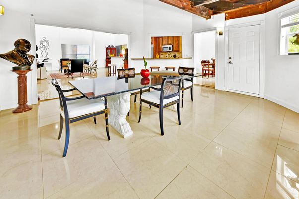 Dining room, Interior, Wooden Beams