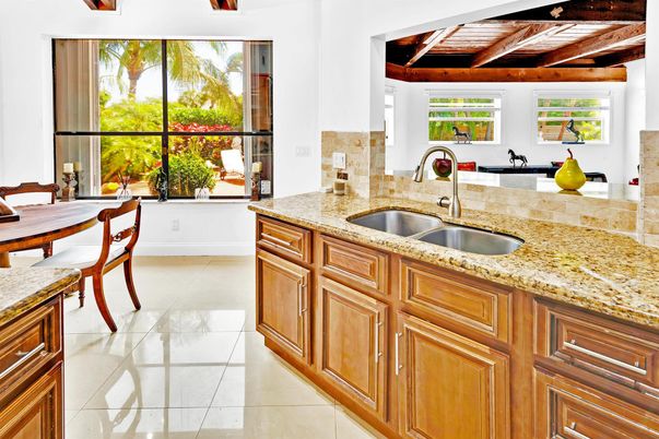 Interior, Kitchen, Wooden Beams