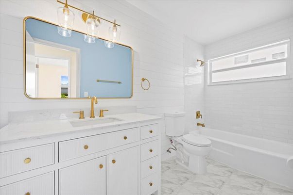 Bathroom, Dual Sink Vanities, Interior, Marble