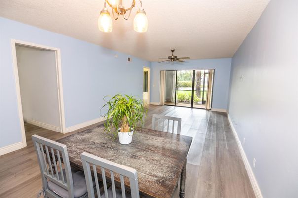 Dining room, Interior, Wood Texture Flooring