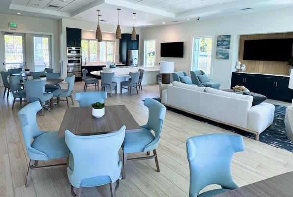 Dining room, Interior, Kitchen, Living room, Pendant Lights, Recessed Lighting, Stainless Steel Appliances, Wood Texture Flooring