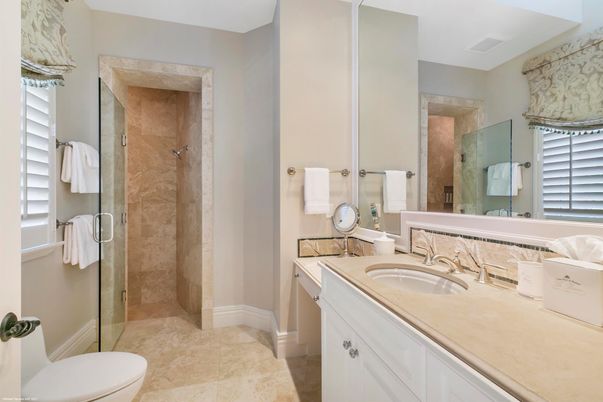 Bathroom, Glass Shower, Interior