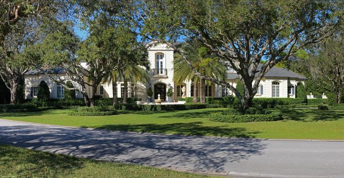 Backyard, Exterior, Facade, French Provincial