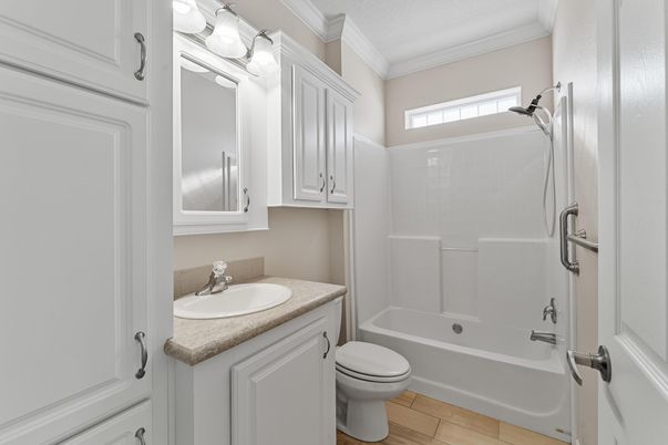 Bathroom, Interior, Wood Texture Flooring