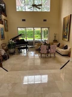 Interior, Living room, Piano