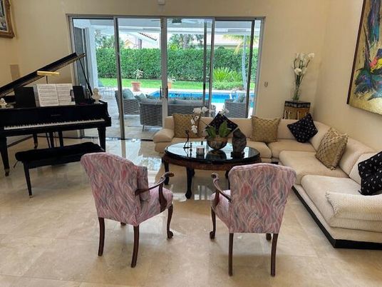 Interior, Living room, Piano