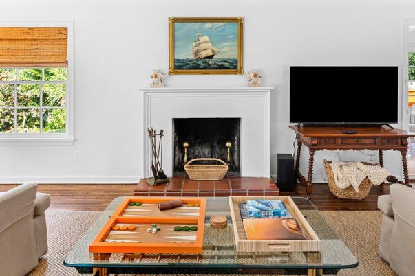 Fireplace, Interior, Living room, Wood Texture Flooring