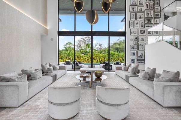 Interior, Living room, Pendant Lights