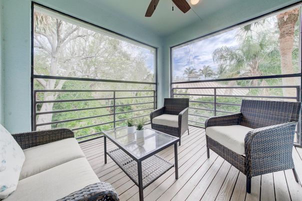 Interior, Sun Room, Wood Texture Flooring