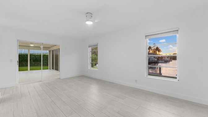 Empty room, Interior, Wood Texture Flooring