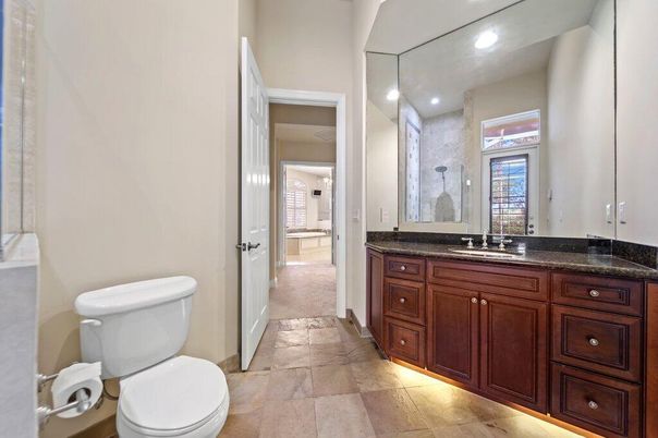 Bathroom, Interior, Recessed Lighting