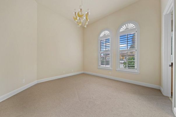Chandelier, Empty room, Interior