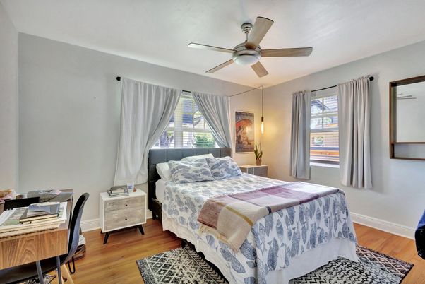 Bedroom, Home Office, Interior, Wood Texture Flooring