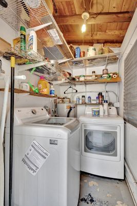 Interior, Utility Closets, Washer, Wooden Ceilings