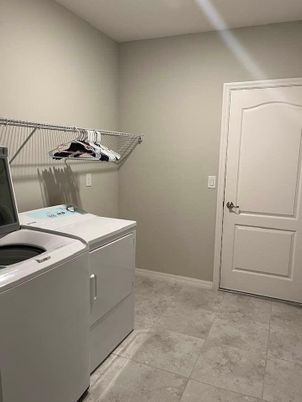 Interior, Washer