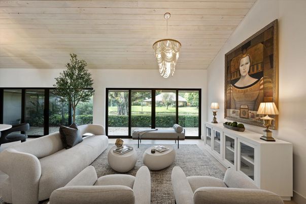 Interior, Living room, Pendant Lights, Wooden Ceilings