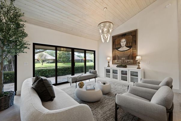 Chandelier, Interior, Living room, Wooden Ceilings, Wood Texture Flooring
