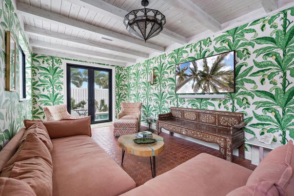 Interior, Living room, Wooden Ceilings
