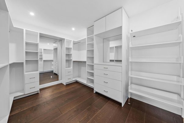 Interior, Recessed Lighting, Walk-in Closets, Wood Texture Flooring