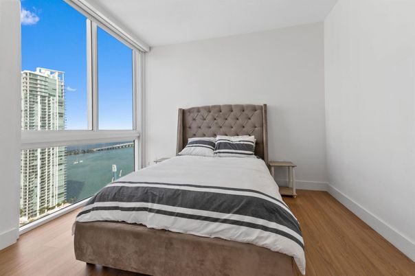 Bedroom, Interior, Water, Wood Texture Flooring