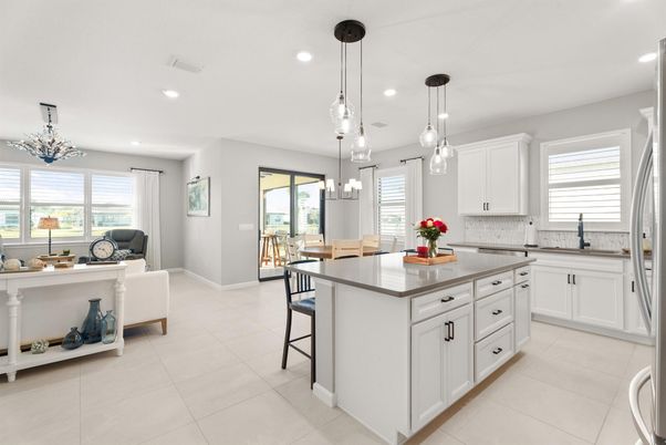 Dining room, Interior, Kitchen, Pendant Lights, Recessed Lighting