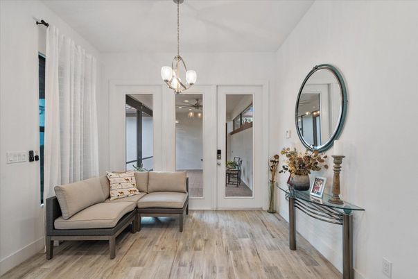 Interior, Pendant Lights, Wood Texture Flooring