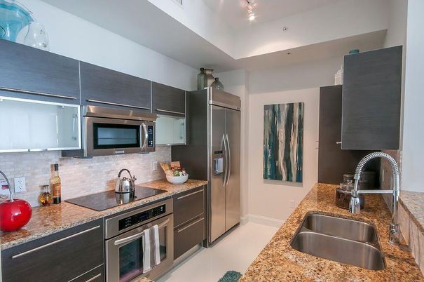 Interior, Kitchen, Stainless Steel Appliances