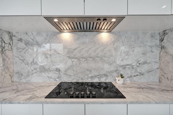 Interior, Kitchen, Marble Walls
