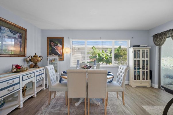 Dining room, Interior, Wood Texture Flooring