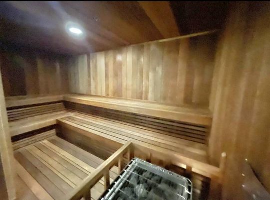 Interior, Recessed Lighting, Sauna Room