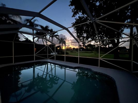 Glass Ceilings, Interior, Pool, Sun Room