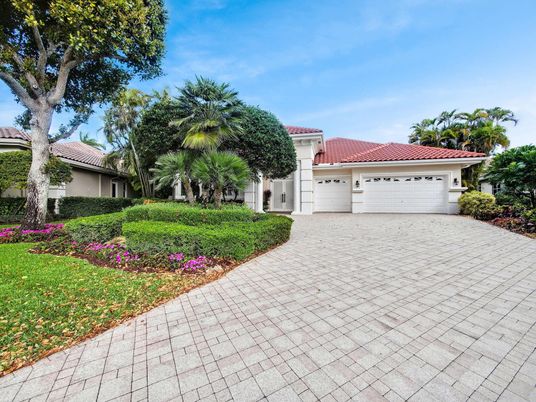 Attached, Backyard, Exterior, Facade, Mediterranean