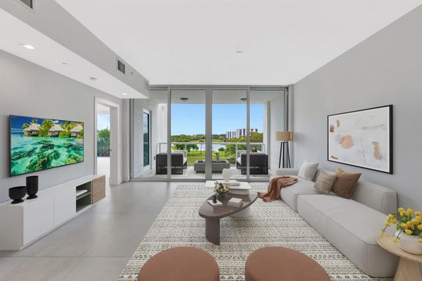Interior, Living room, Recessed Lighting, Water